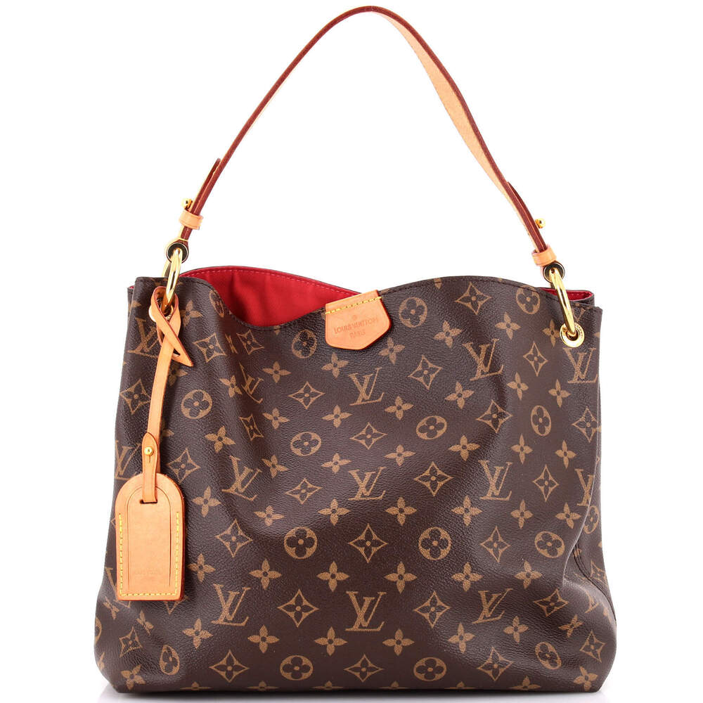 Louis Vuitton PM Graceful Handbag Monogram Canvas